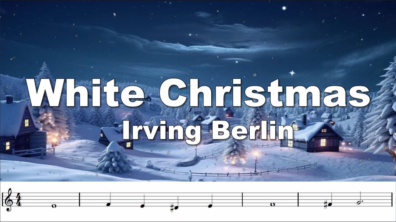 I'm dreaming of a White Christmas. An awesome classic Christmas Bb trumpet play-along.