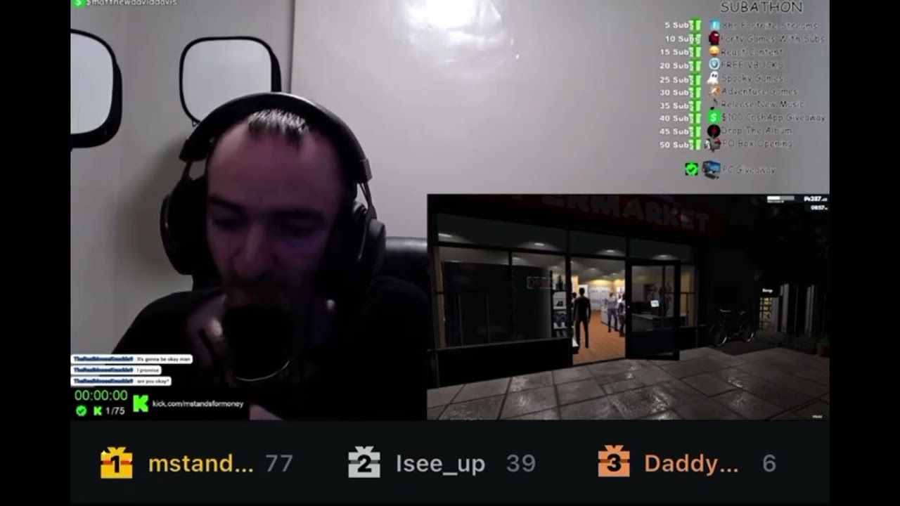 Matthew threatens viewers, calls himself “Dahmer” (@mstandsformoney)