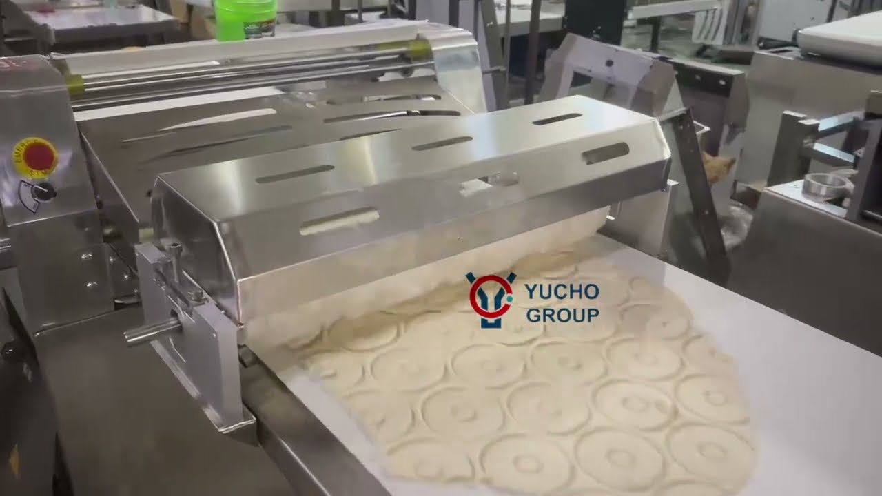 Yucho all in one dough sheeter and cutter for donuts and other shapes