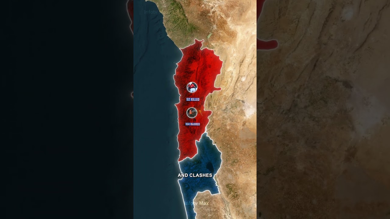 Aktualizacja Iran&ndash;Izrael #geografia #iran #izrael #mapa #usa