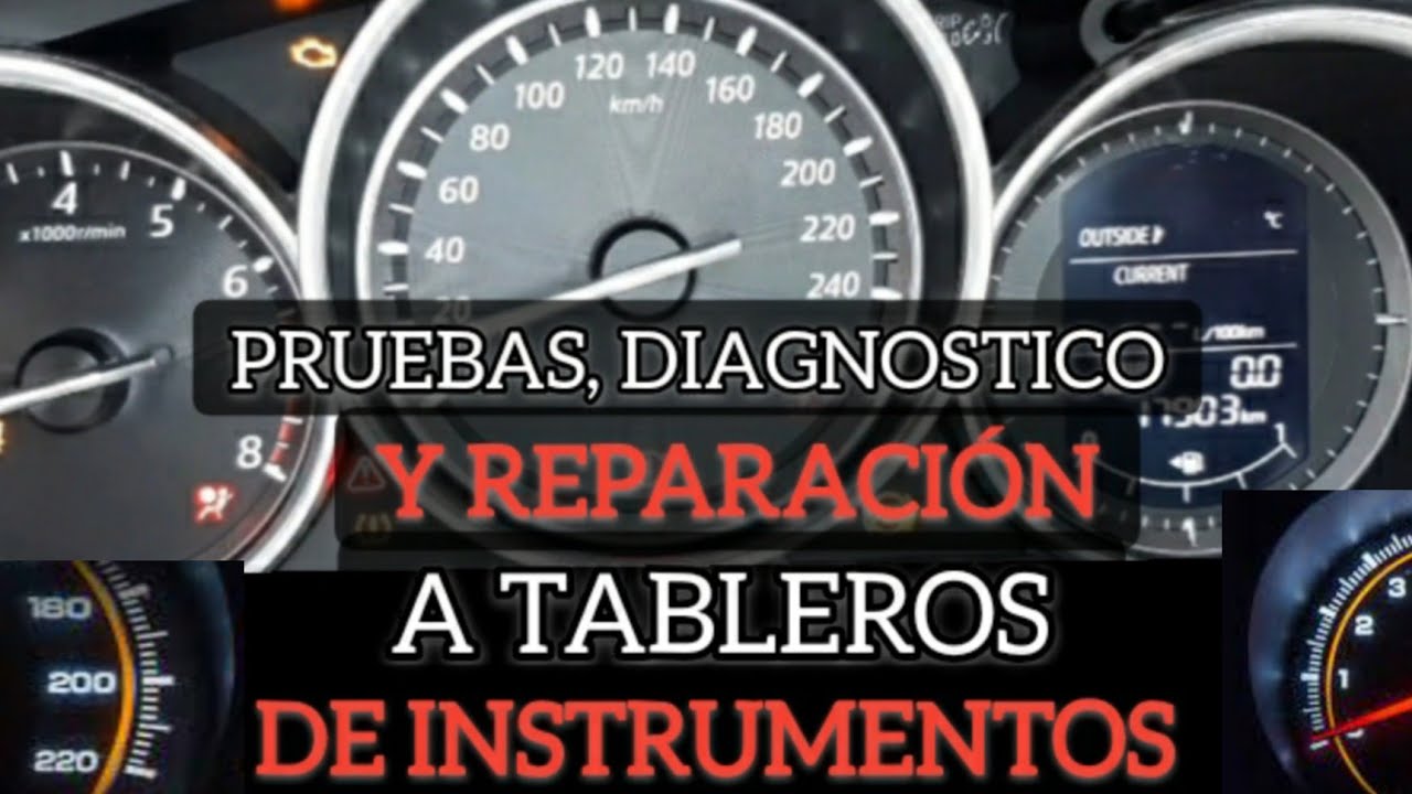 Diagnostico, pruebas en tableros electronicos automotrices