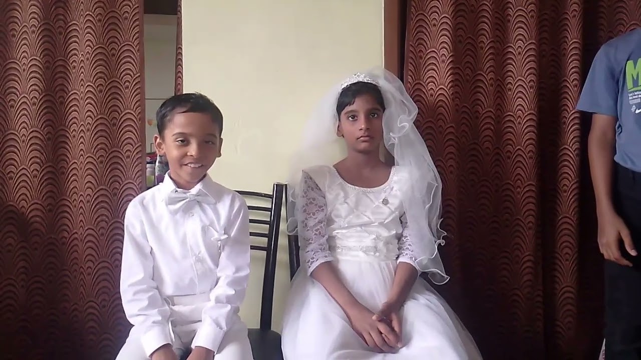 Emily Faustina Hawes & William Michael Hawes (First Holy Communion)