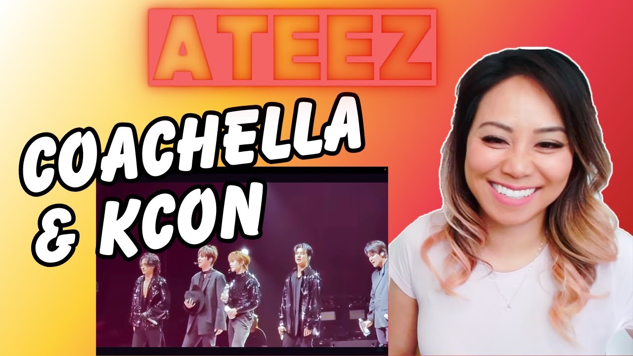 NEW ATINY | Ateez COACHELLA HIGHLIGHTS+KCON | LIVE Reaction