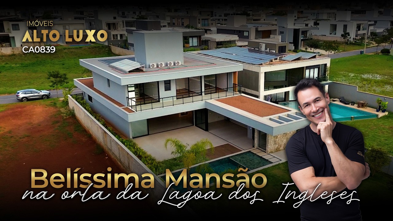 Vista infinita para a lagoa | Alphaville em outro nível