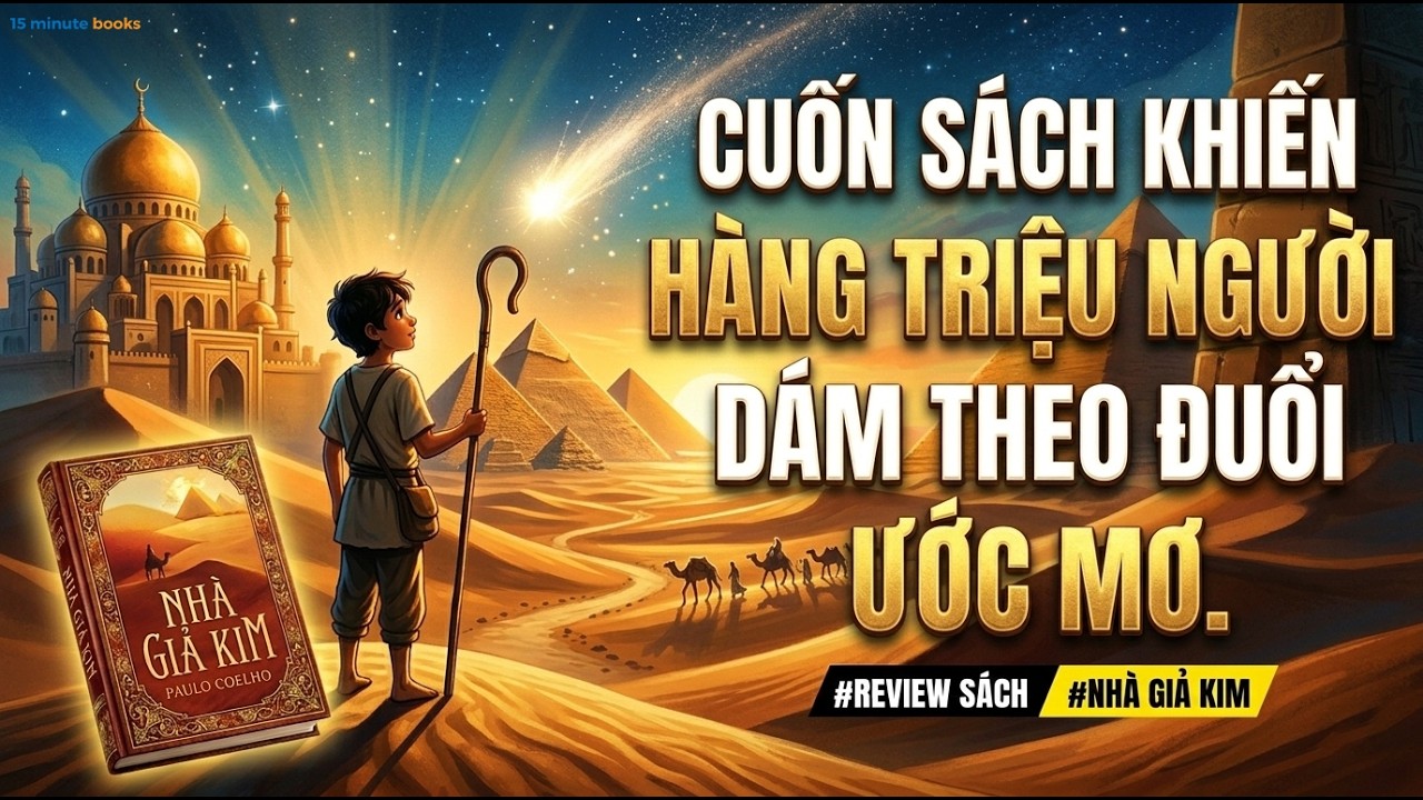 Tóm Tắt Sách Nhà Giả Kim | Bài Học Thay Đổi Cuộc Đời Từ The Alchemist | Paulo Coelho