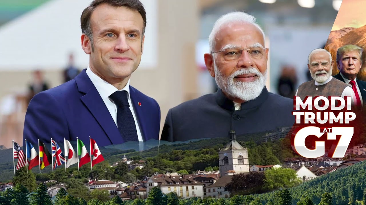 Саммит G7 2026 во Франции | Встреча Моди и Трампа в центре внимания | Репортаж CNN-News18 из Эвиана