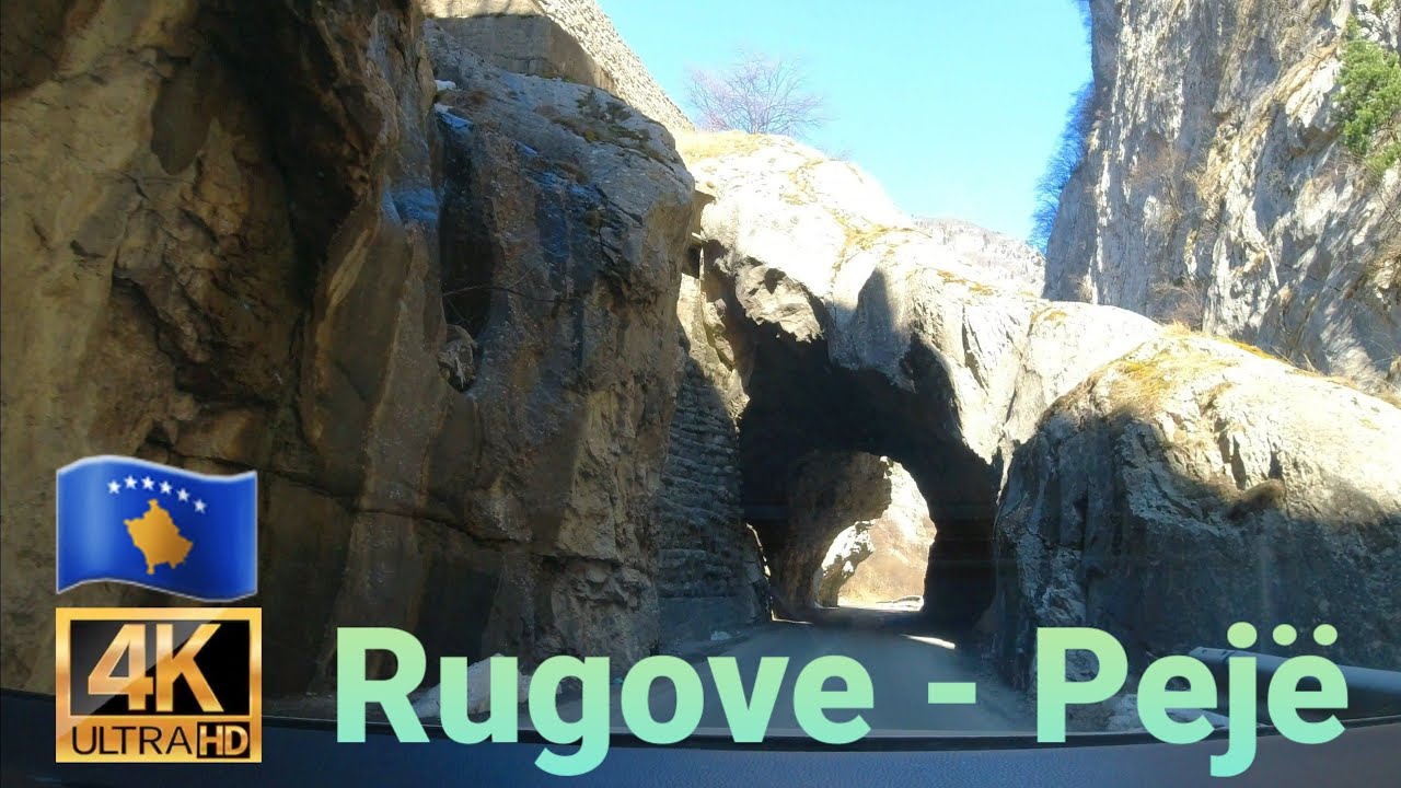 Rruga, Rugove - Peje | Kosovo 4K 🇽🇰🚗