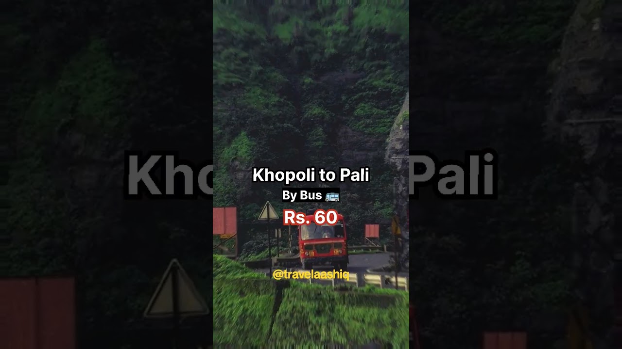 How to Reach Devkund Waterfall from Pune Under Rs. 300 | Travel Aashiq #ytshorts #shorts