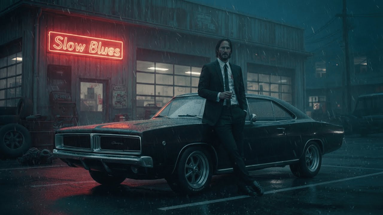 Rain On The Pavement | Dark Blues | Melancholic Strength