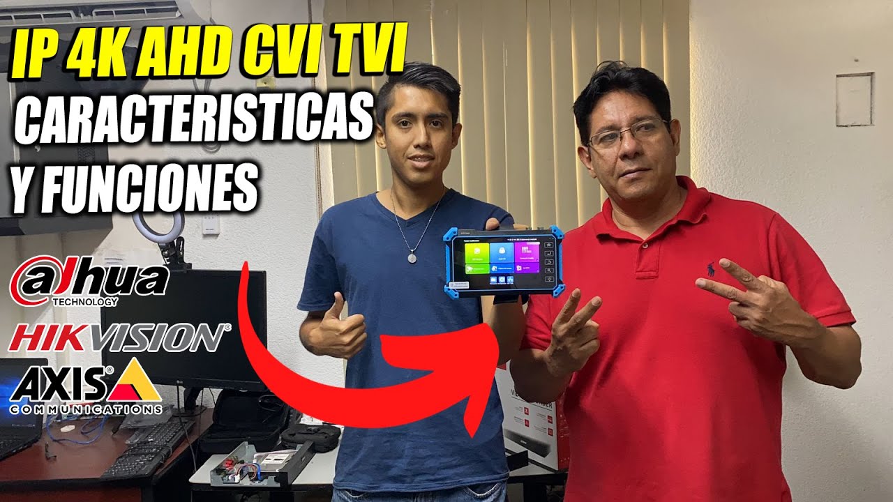 CARACTERISTICAS Y FUNCIONES DE TESTER PARA CCTV Y REDES DE DATOS