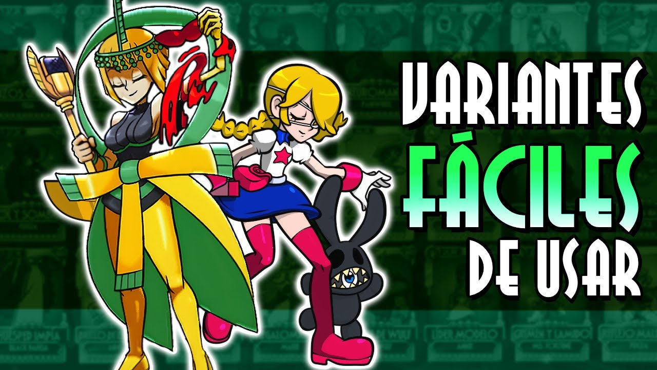 La VARIANTE MÁS FACIL DE USAR de cada luchador en SKULLGIRLS MOBILE