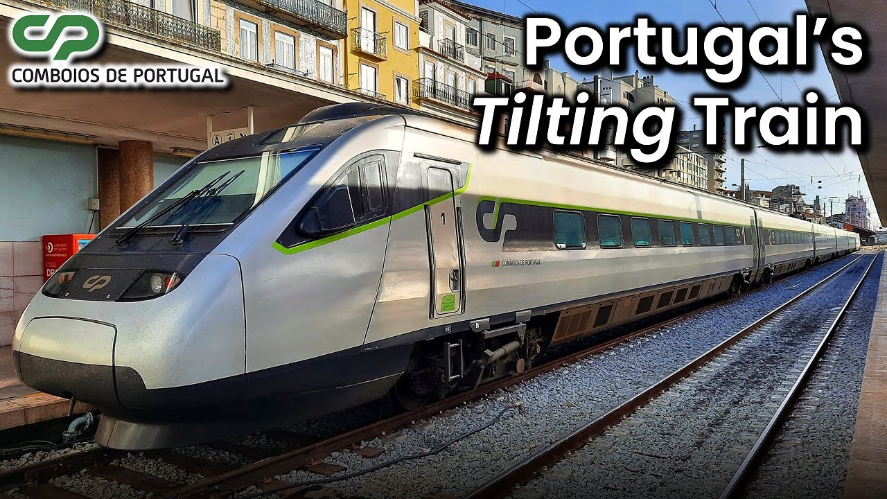LISBON to PORTO on Portugal's Premier Train! - CP Alfa Pendular First Class Review