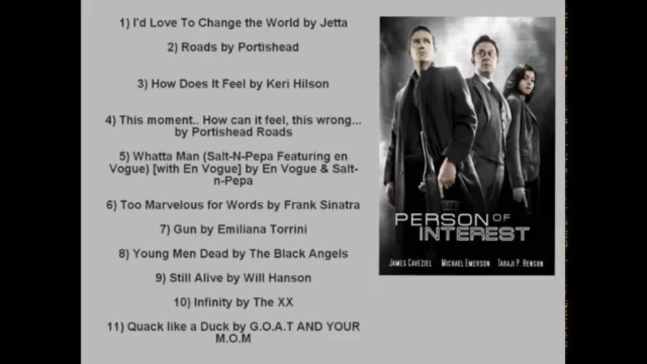 Person Of Interest Season 4 Official Soundtrack List