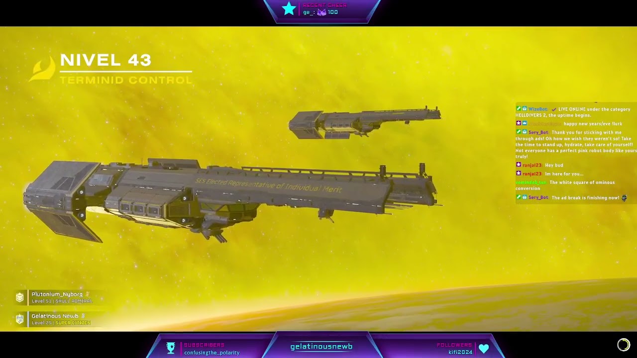 (Not So) Surprise Helldiver Night! Wednesday Stream Happy New Years Eve, Ya'll! w @plutonium_nyborg