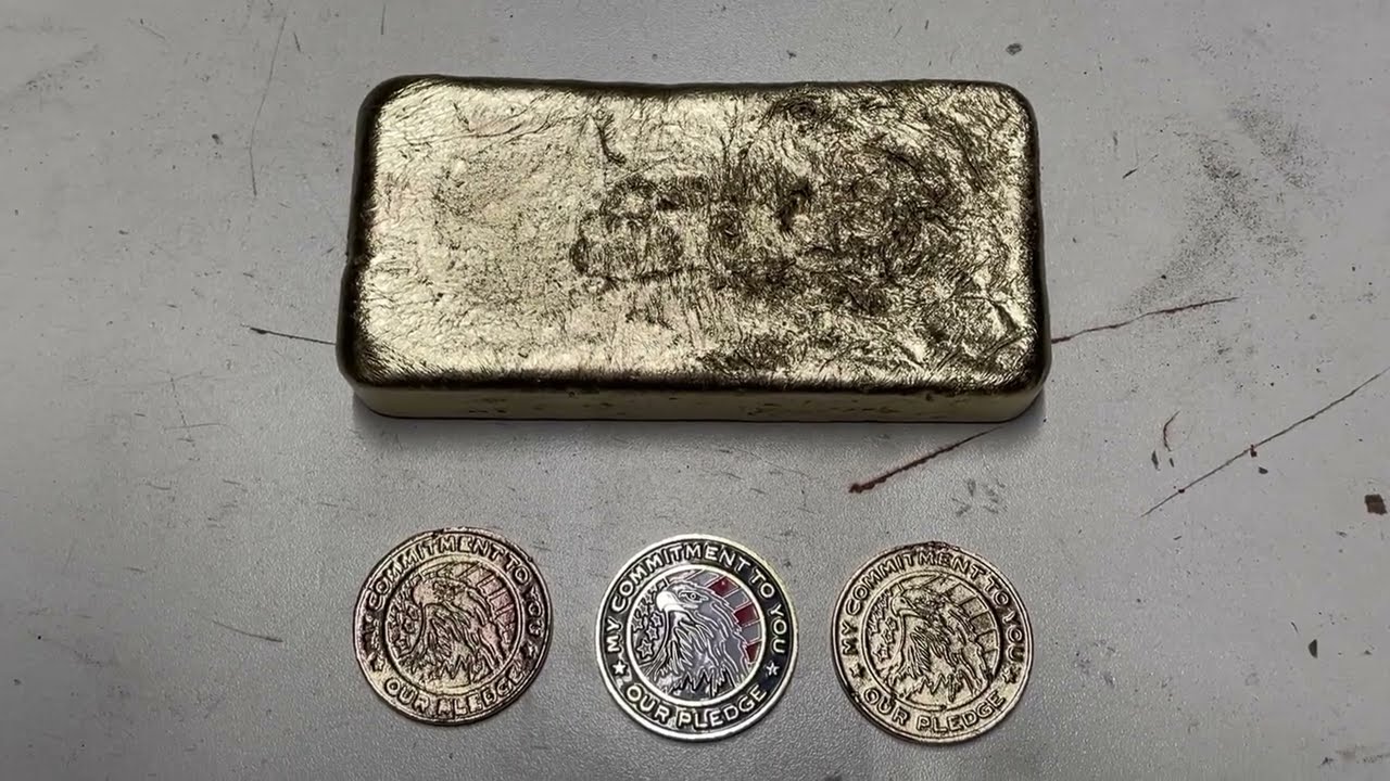Sand Casting Brass Coins