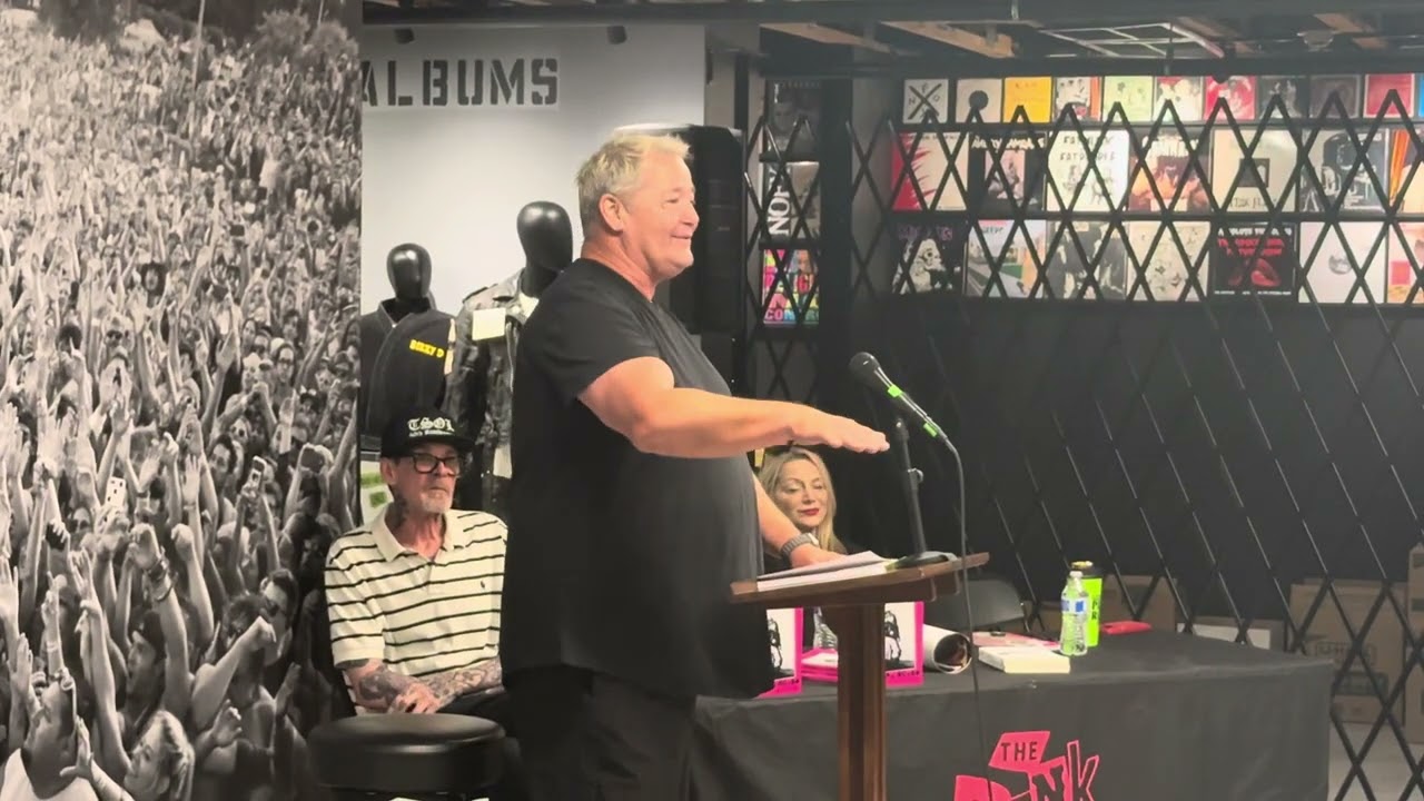 Jack Grishams Pat Brown story from Mike Roche’s book release at The Punk Rock Museum