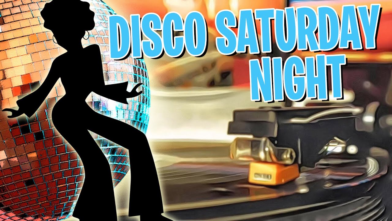 Disco Saturday Night Short featuring Turntable Video Footage