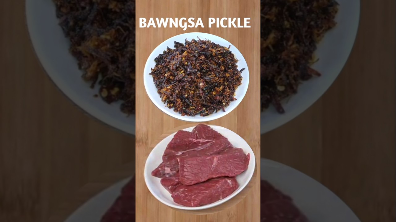 Bawngsa Pickle Siamdan/Beef Pickle Recipe#shorts#beef pickle #mizo eisiam