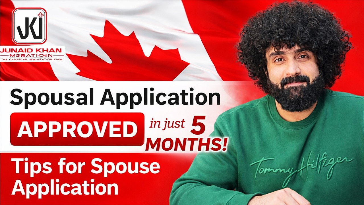Spousal Application Approved in Just 5 Months | Tips for Spouse Application | JK Immigration