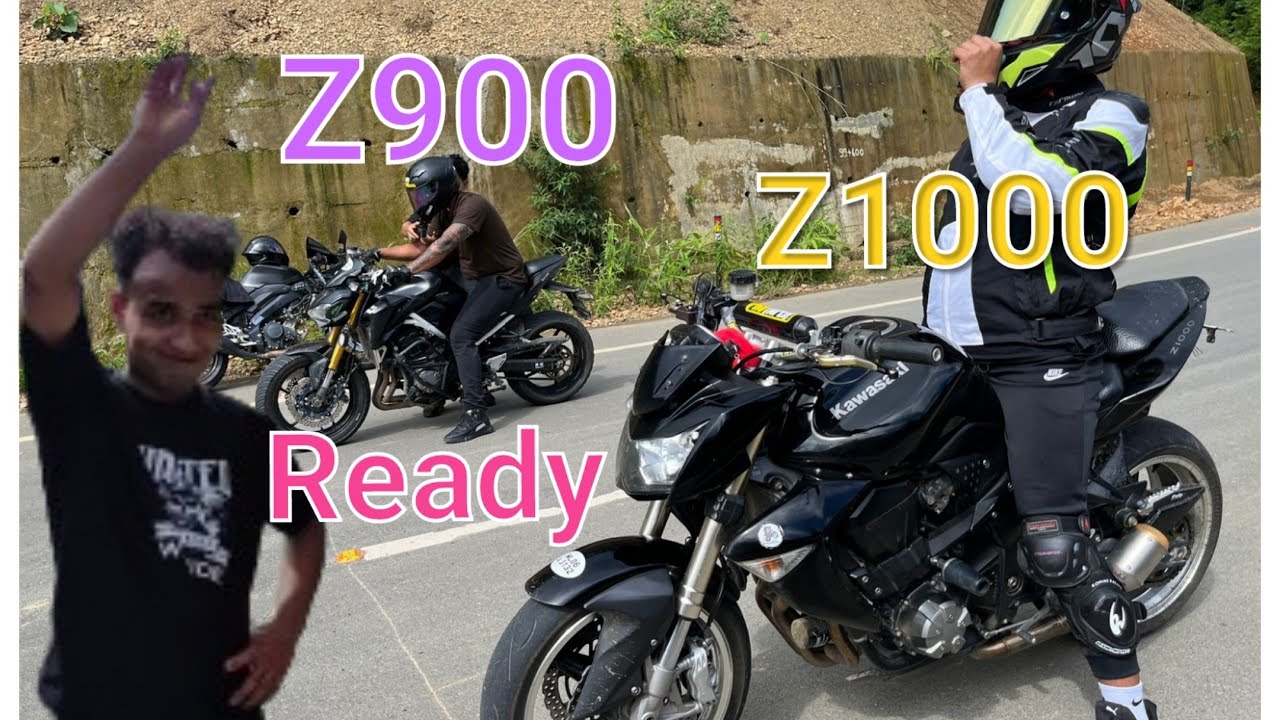 Kawasaki Z1000 Vs Z900😨🔥
