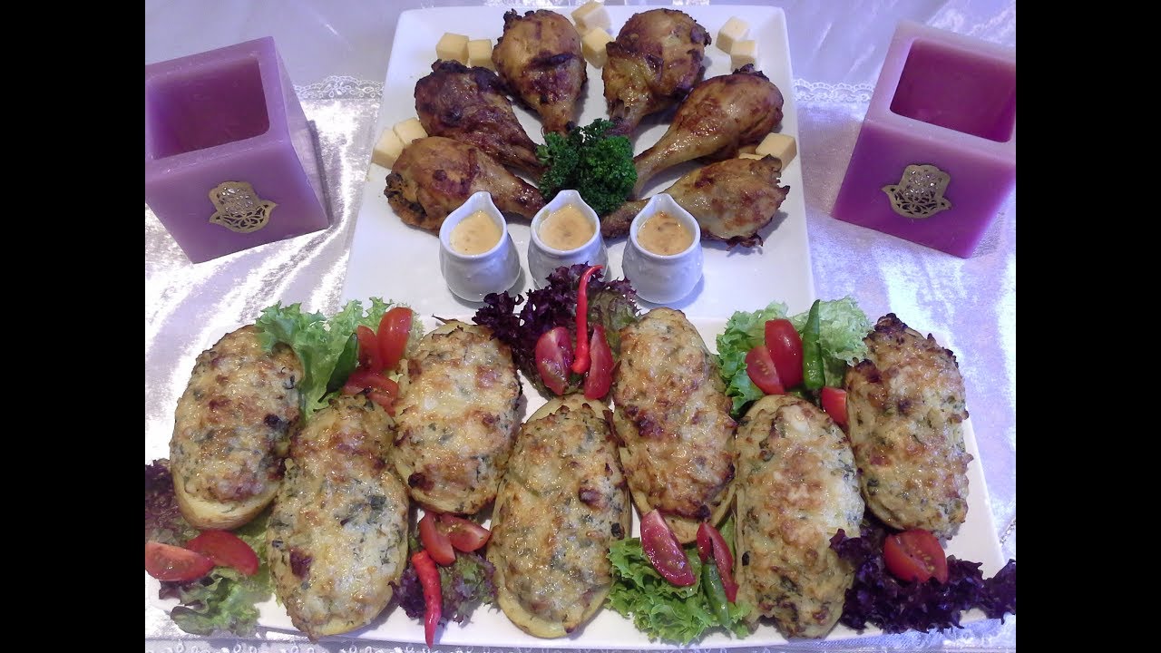 غداء أو عشاء صيفي بأفكار سهلة🐓فخيدات الدجاج بتتبيلة رائعة 🍜وبطاطس معمرة في الفرن