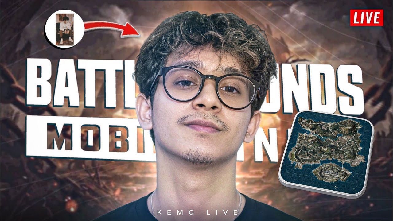 1vs4 clutch or I'll END THE STREAM | KEMO | BGMI LIVE❗