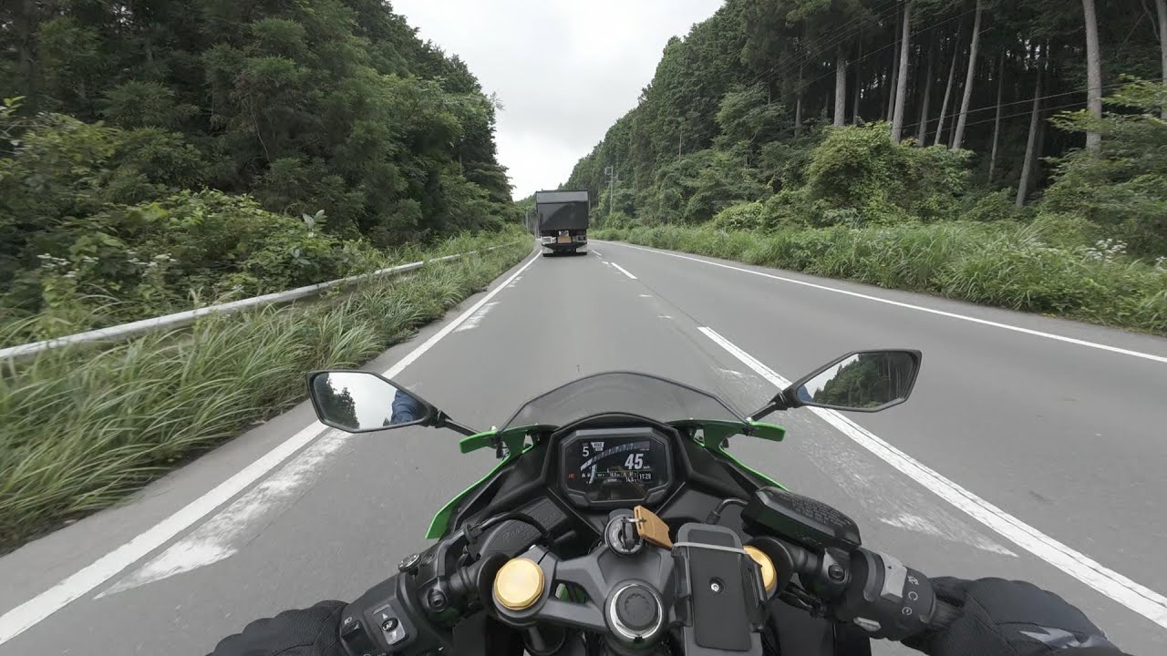 ZX４RR：DJI　ACTION４のマイクゲインをレベル０（ゼロ）で撮影したらひどかった(^▽^)