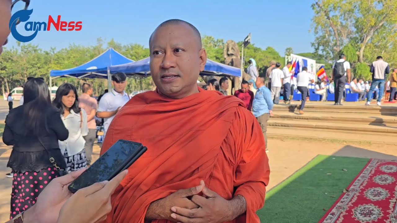 Venerable Hak Sienghai on Angkor Dictation 2025