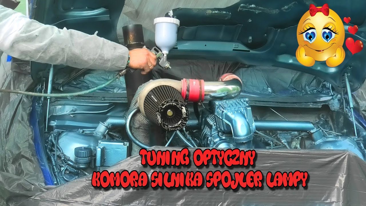 Szkoła Druciarstwa Tuning Optyczny Komora Silnika Spojler i Lampy Bmw E39 Wazzup :)