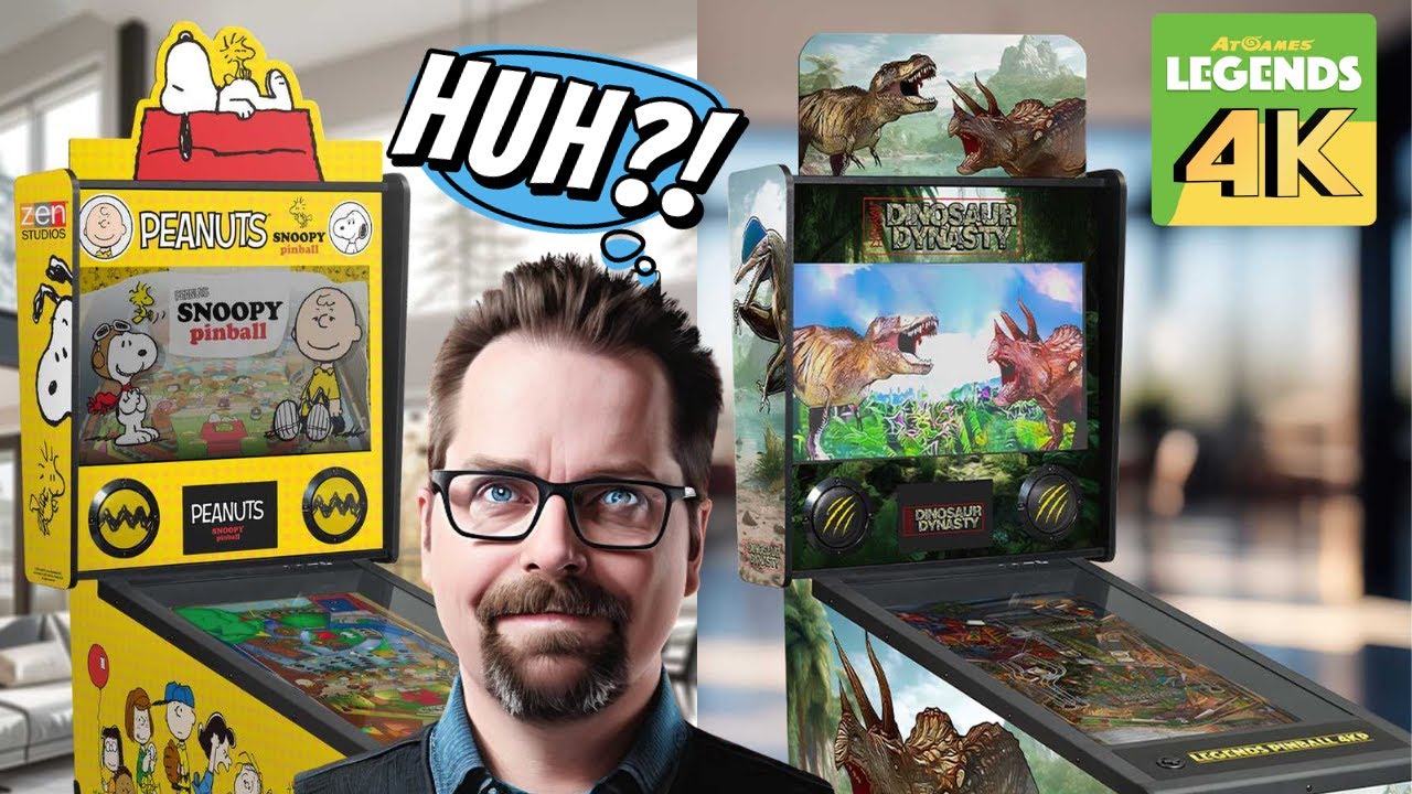 New Skins For AtGames Legends Pinball! Boring or Cool?