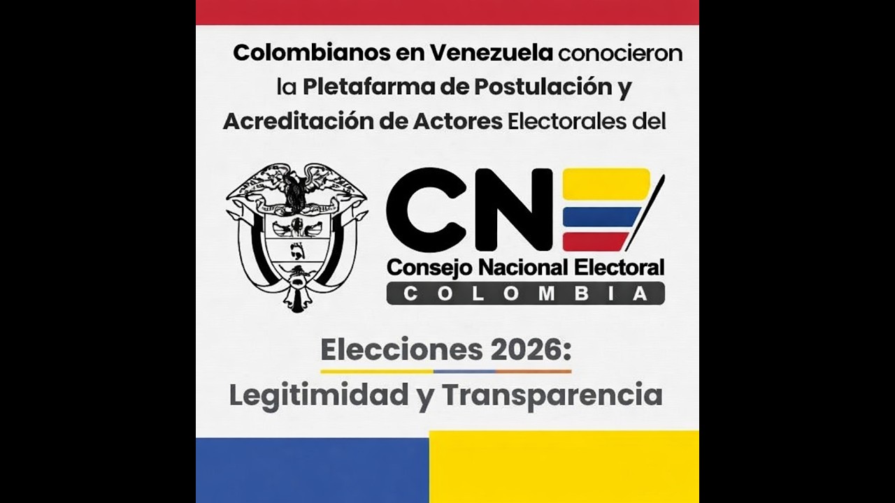 Presentación de la plataforma de postulación y acreditación electoral del @cne_colombia