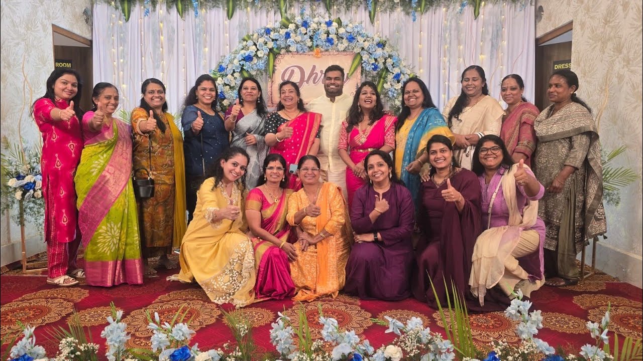 Naming ceremony #namingceremony#function #familyfunction#friends#karnatakalunch#noolukettu 