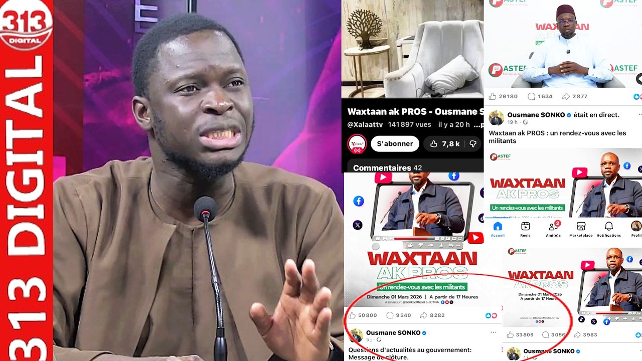«Plus de 217mil j’aime 5 sites rek la dieul…»  Vito Gaye sur la forme de Waxtaan ak Pros