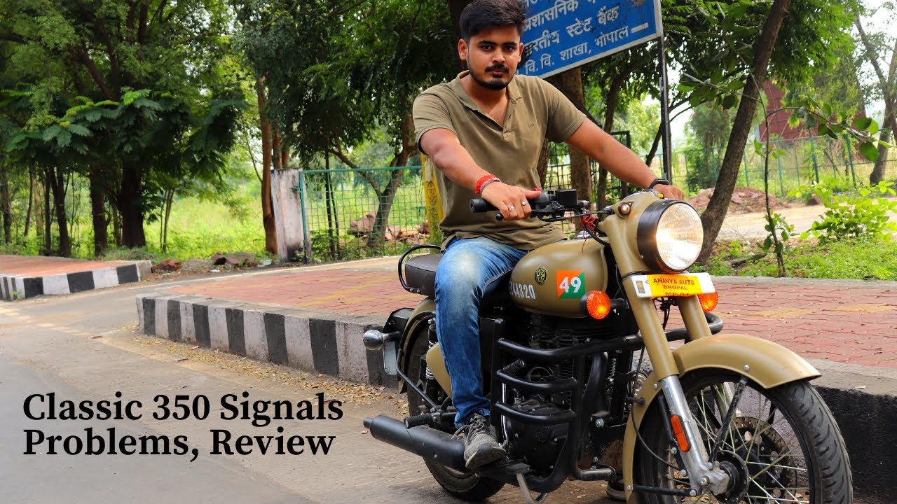 RE Classic 350 signal Review. Problems, Mileage.