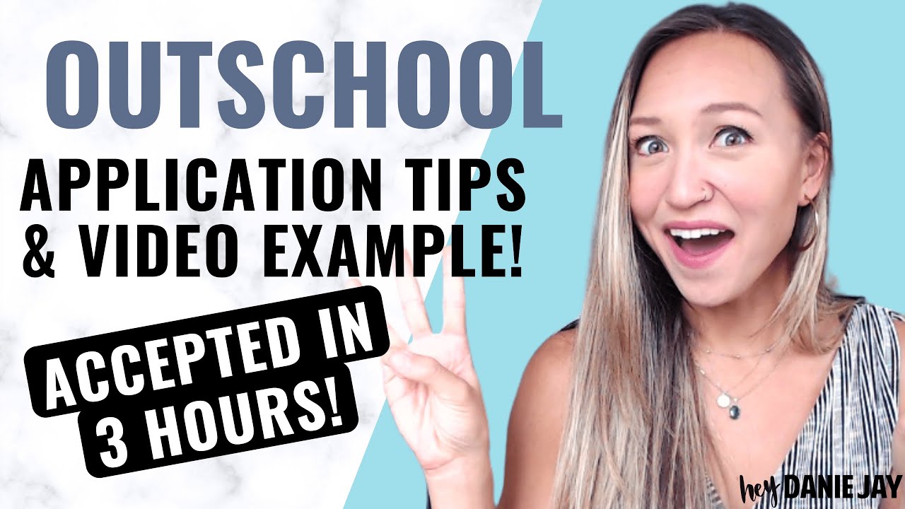Заявление о приеме на работу в Outschool + видеосоветы [РЕАЛЬНЫЙ пример видео] Подайте заявку и П...