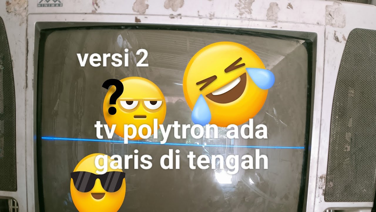 tv polytron vertical jebol trus