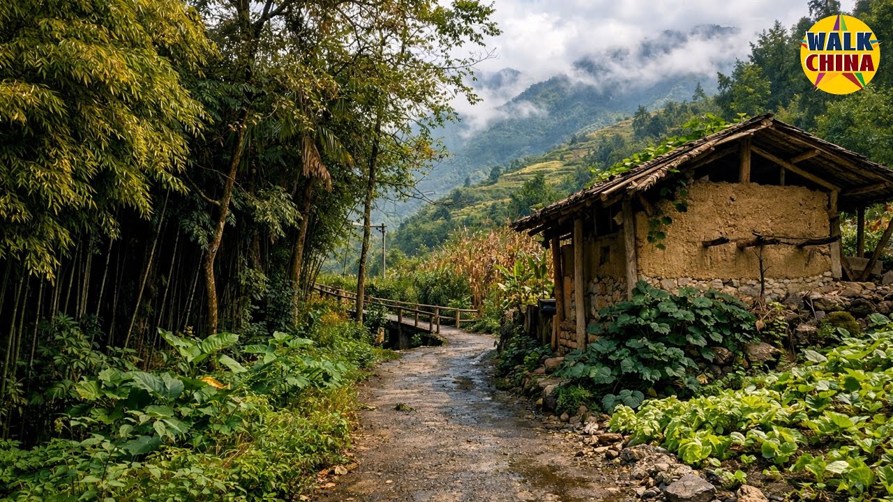 Исключительная Графика Immersive Driving: Угрёз Записи Yunnan | 4K HDR