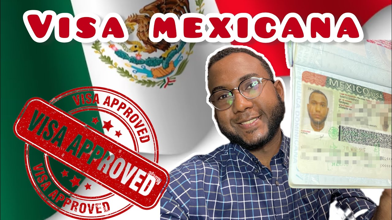 Solicitud de VISA MEXICANA 2024 🇲🇽 | Proceso GRATIS para DOMINICANOS | Viajando con Pedro ✈️