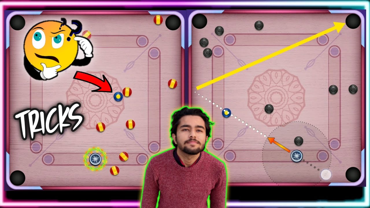 Singapore plaza Only Trick shots indirect gameplay🔥 / Carrom Pool &hearts;️