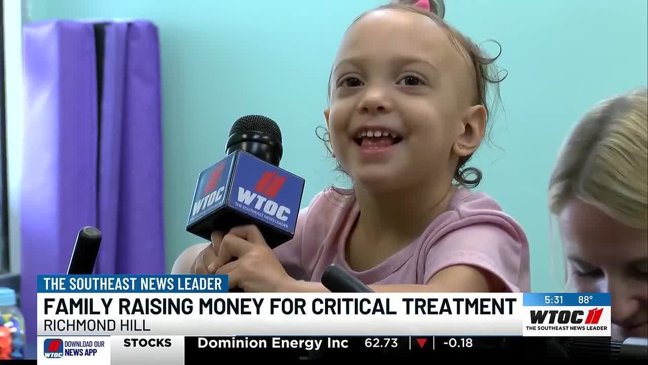 Richmond Hill family raises money for daughter’s brain treatment at Duke University