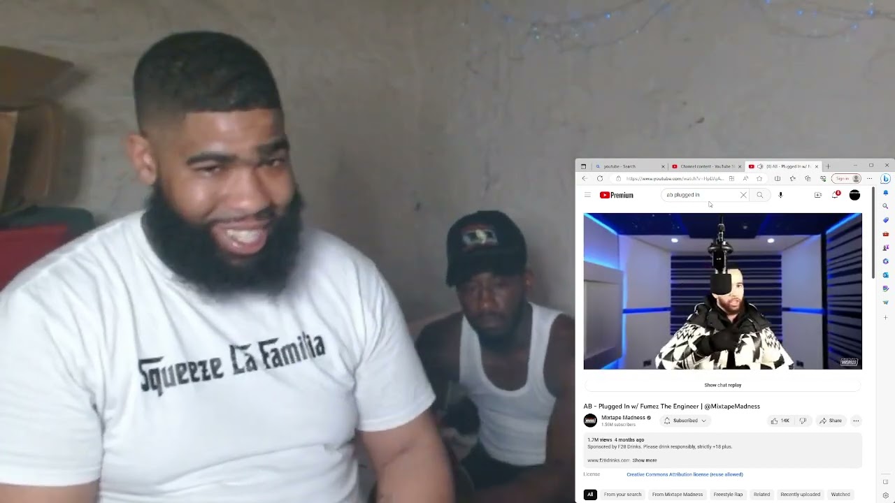 AB - Plugged In w/ Fumez The Engineer | @MixtapeMadness|Reaction
