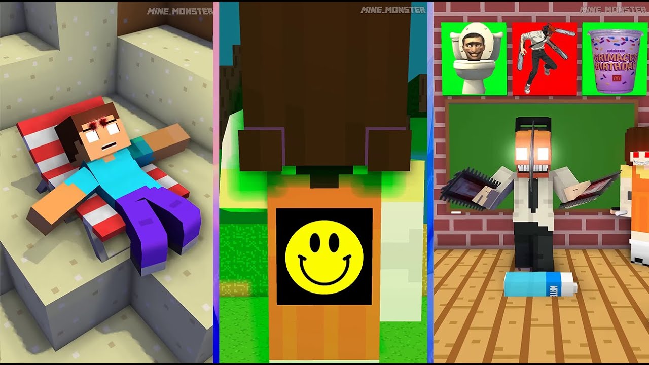 Bat Girl & Death Note - Minecraft Animation | Minecraft Mix