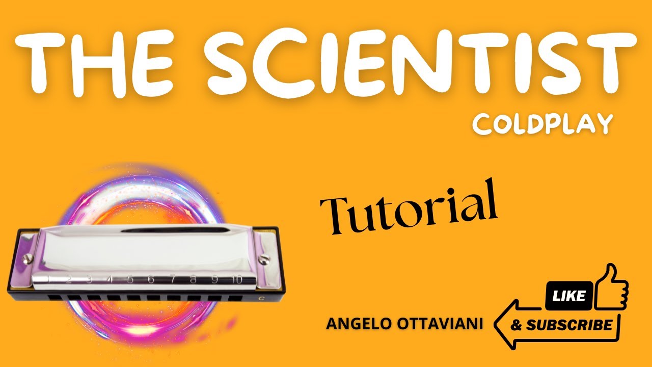 The Scientist - Coldplay | Tutorial Armonica 🎶 | Harmonica Lesson