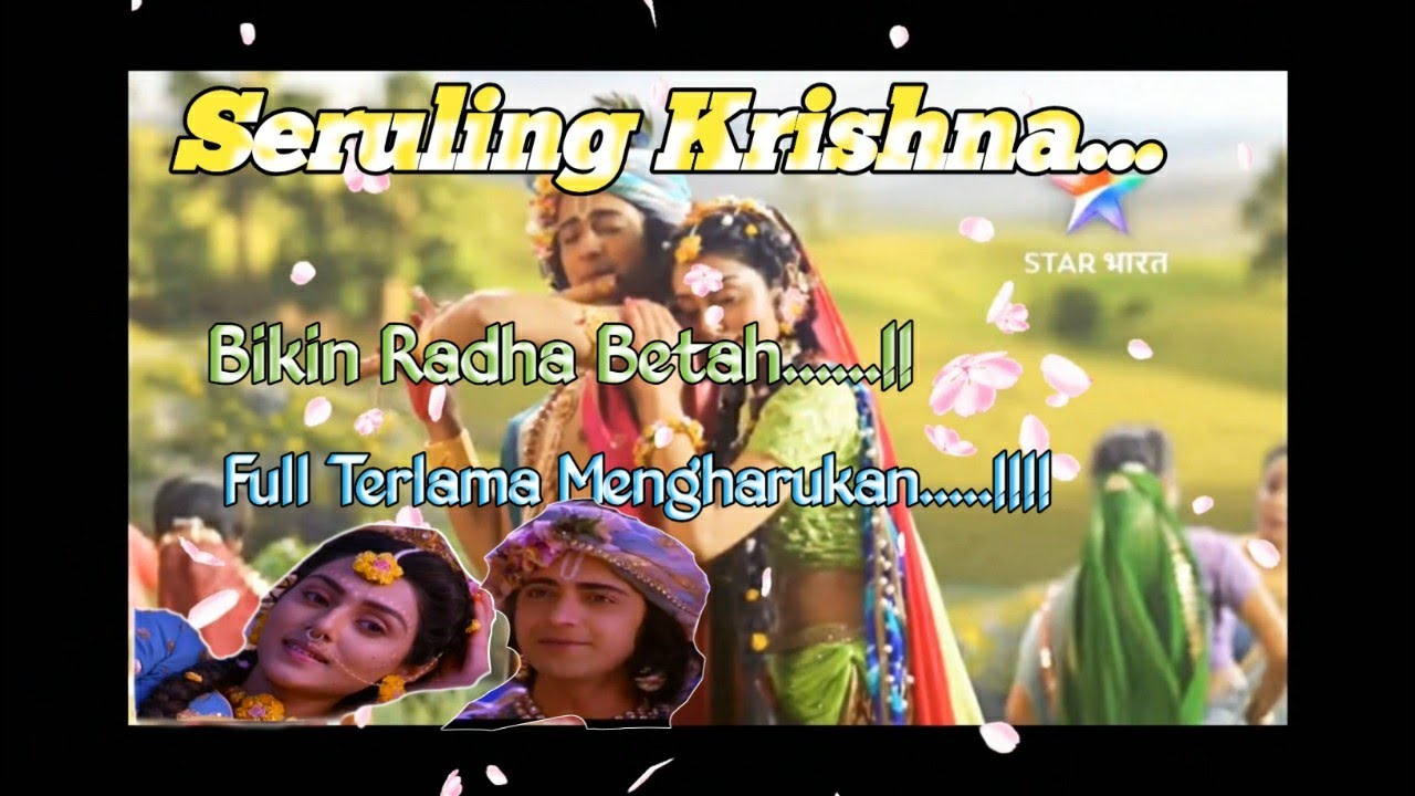 Suara Suling Krishna |Radha Krishna Antv| Bikin Hanyut|
