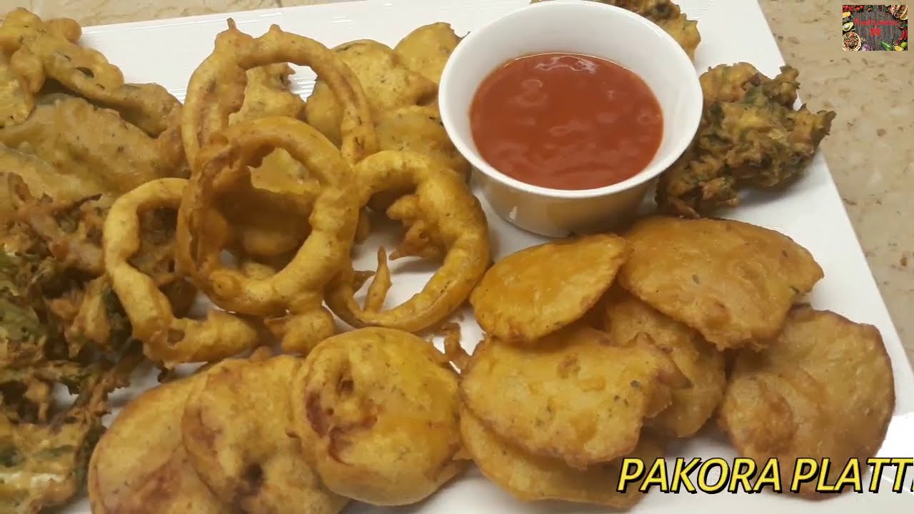 PAKORA PLATTER RECIPE | RAMADAN SPECIAL RECIPE | Mix pakorda recipe