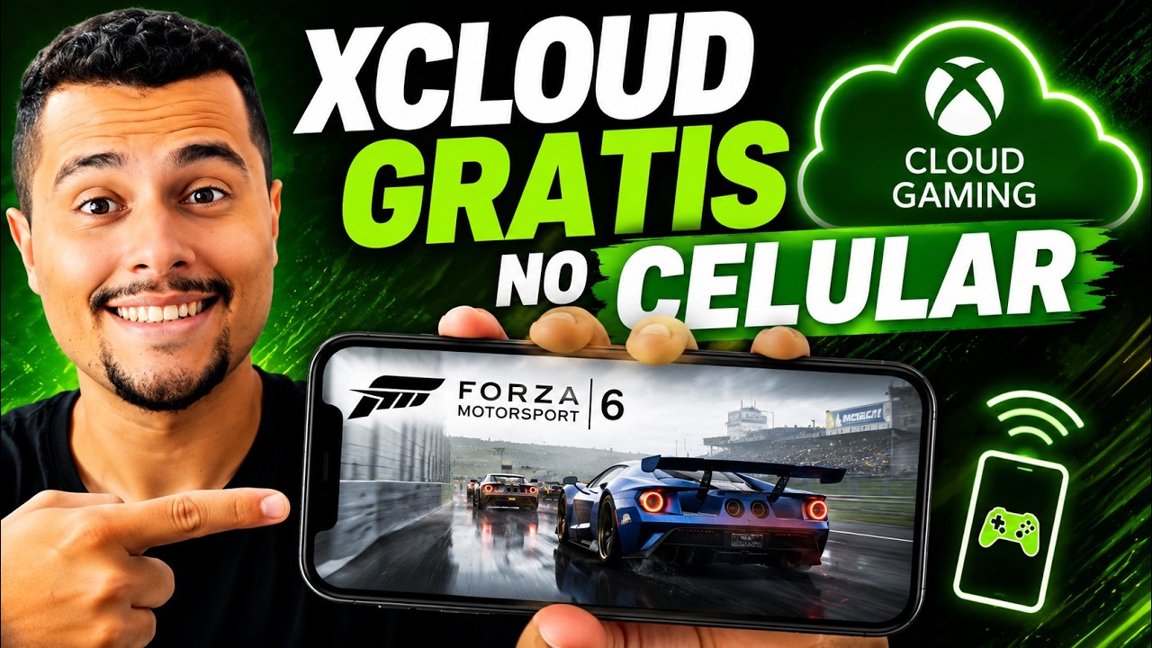 COMO LIBERAR XCLOUD GRATIS NO CELULAR AGORA !