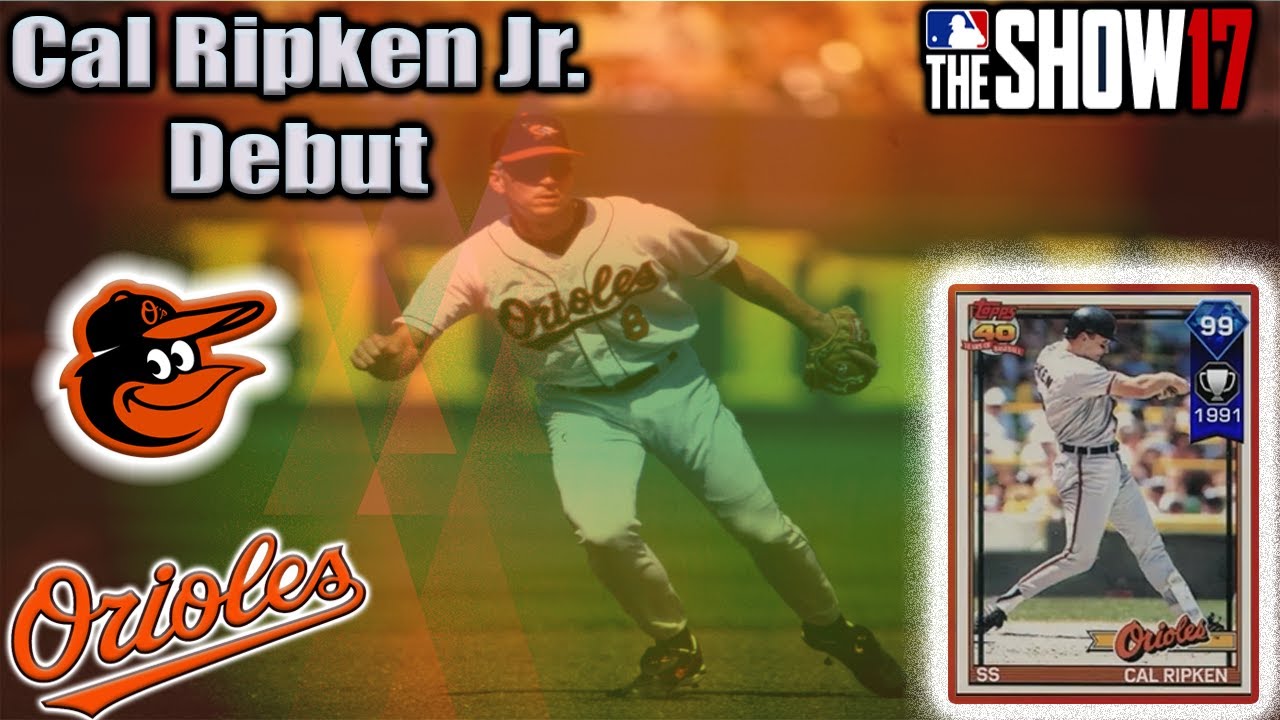 DIAMOND LEGEND PULL (CAL RIPKEN JR DEBUT) Squad Builder |MLB The Show 17 Diamond Dynasty|