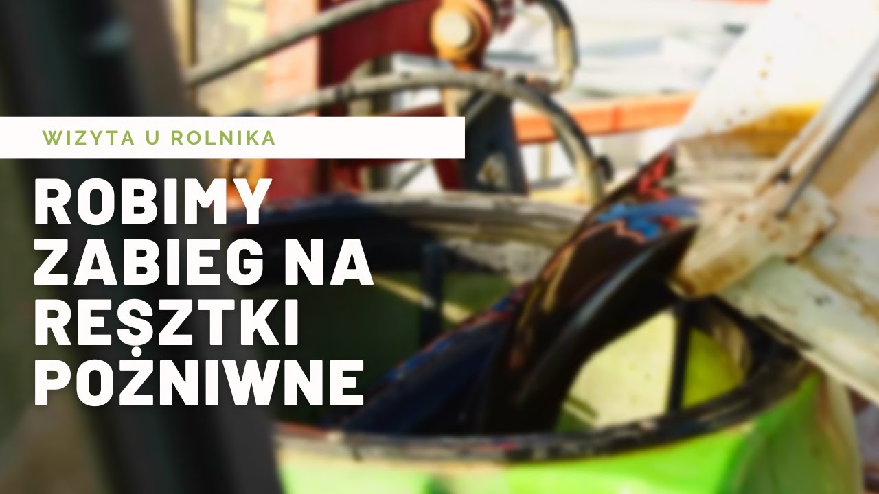 Resztki pożniwne. Rozmowa z rolnikiem po 5 latach stosowania kwasów humusowych i bakterii.