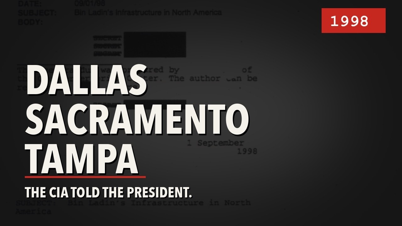 The CIA Just Declassified 71 9/11 Briefs. I Read All 101 Pages.