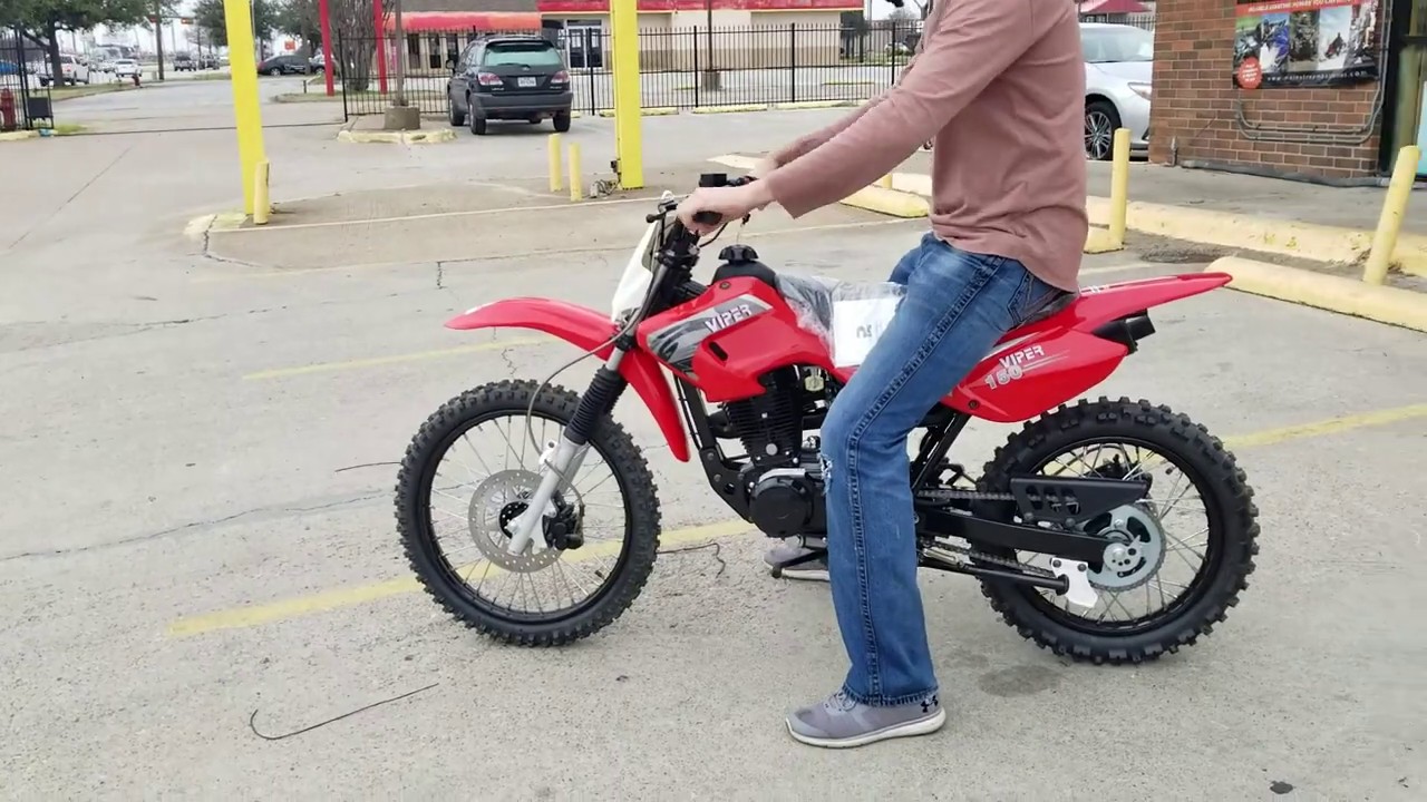 RPS 150cc Viper off road dirt bike review and test drive